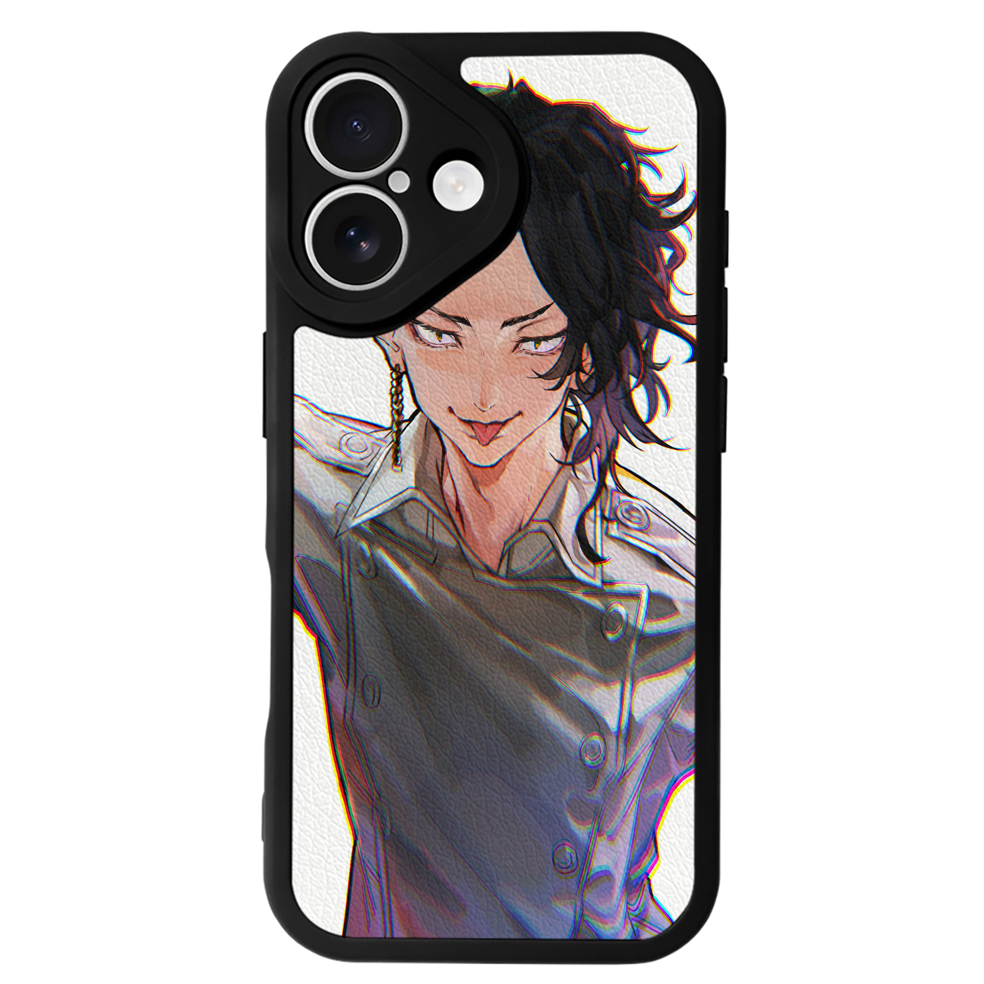（画像用） 東京リベンジャーズ Tokyo Revengers 【iPhone 16シリーズ対応】シリコンスマホケース（レザー調） 材質：シリコン